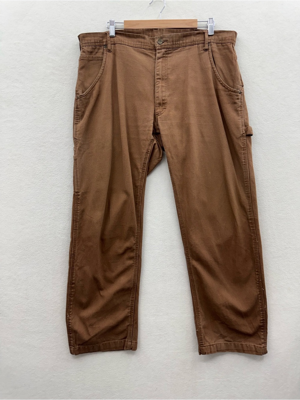 Key Men’s 38x30 Brown Carpenter Dungarees